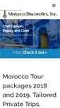 Mobile Screenshot of moroccodiscoveries.com